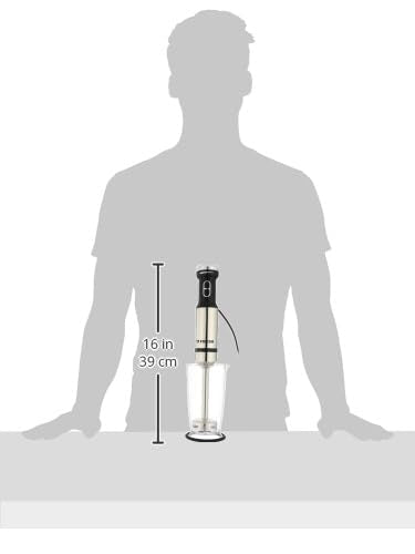 Fresh hand blender 800 watts - silver