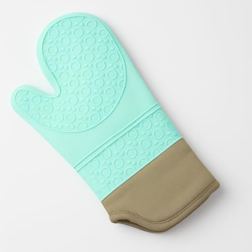 Danny Home Silicone Oven Mitt DH2765-BLUE Modern Kitchen Safety