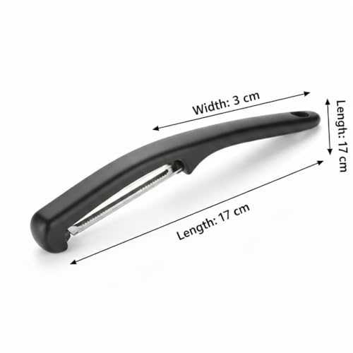 Group Tiger Abdo 810 Black Pen-Style Peeler, Black