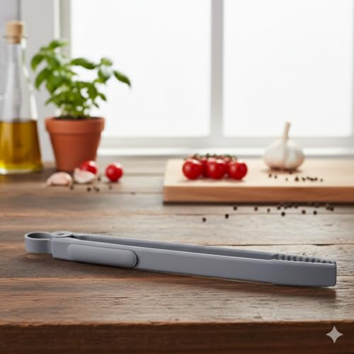 Tiger Abdo Set 124-51/30-538, 30 cm, Gray Silicone, Gray Food Handle