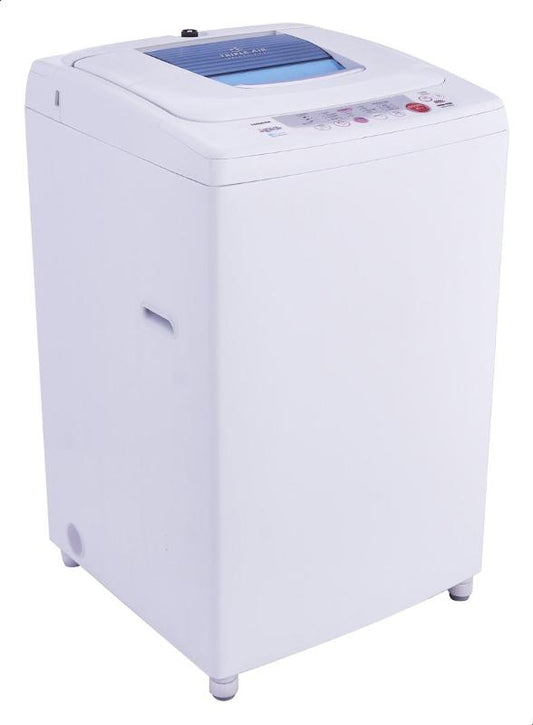 غسالة ملابس توشيبا اتوماتيك تحميل علوي- 8ك - ابيض (AEW-8460SP(DS)